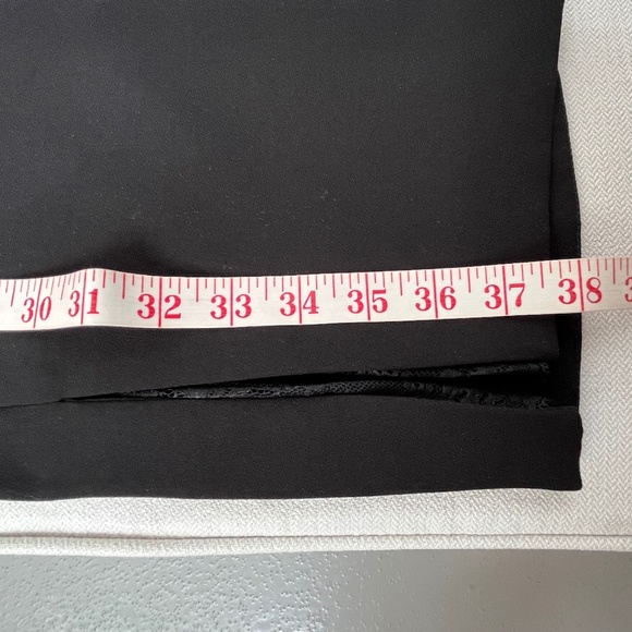 The Kooples (36/4) trousers, lace at ankles, like new, black. - Picture 10 of 16